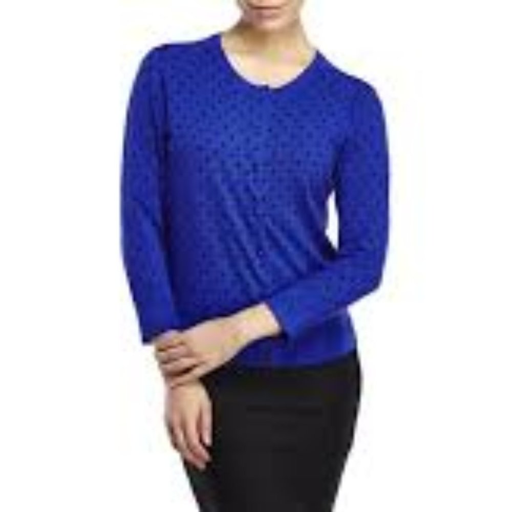 Cable & Gauge Button Front Cardigan Sweater NWT